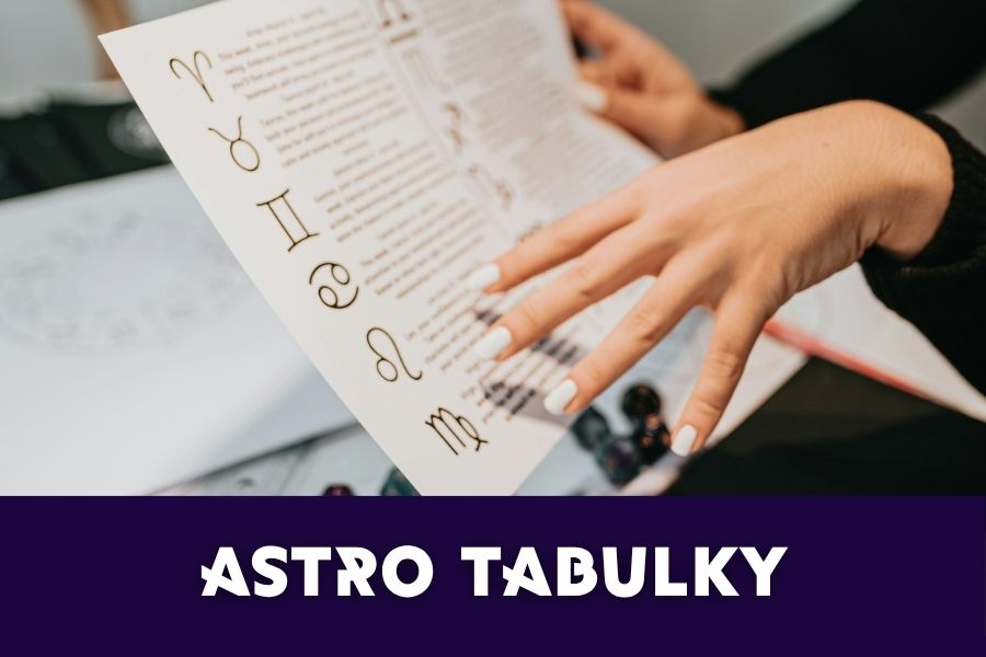 Astrologické tabulky